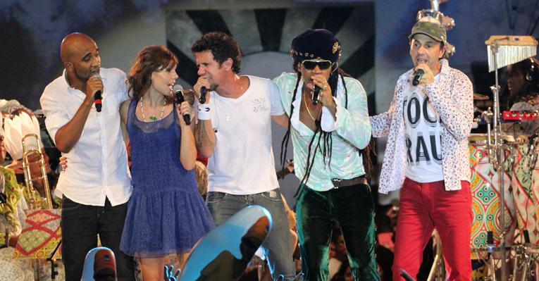 Carlinhos Brown recebe Thaís Gulin, Tuca Fernandes e Zeca Baleiro