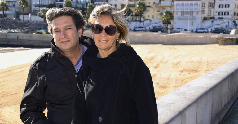 Viviane Romanelli visita Portugal com a família