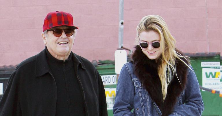 Jack Nicholson em férias com Lorraine