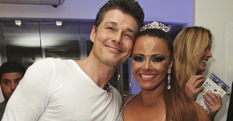 Morten Harket e Viviane Araújo no Rio