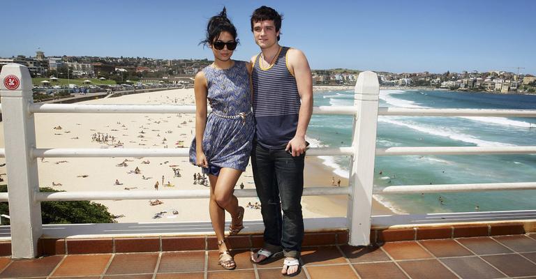 Vanessa Hudgens e Josh Hutcherson: juntos em filme