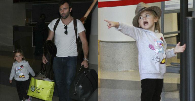 Marido de Alessandra Ambrosio, Jamie Mazur, ensina ‘bons modos’ à filha Anja