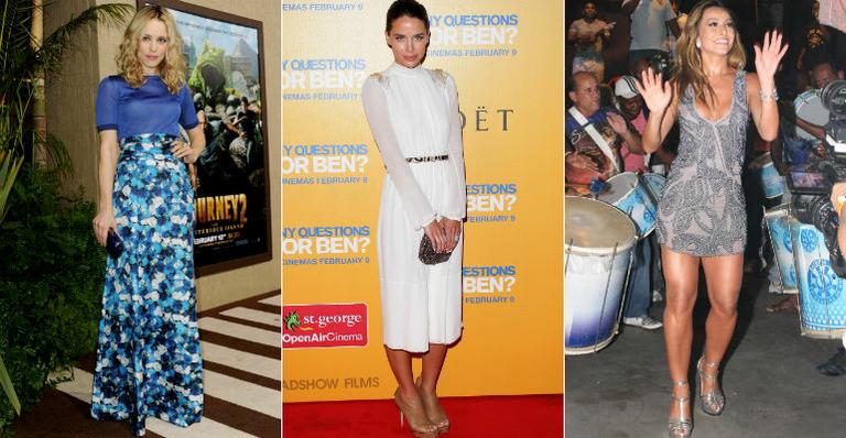 Diferentes comprimentos marcam os looks da semana