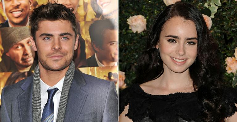 Zac Efron e Lily Collins podem estar namorando
