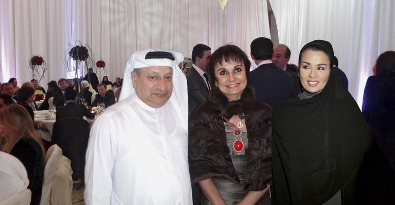 Valéria Baraccat Gyy se encanta com a solidariedade de Mozah