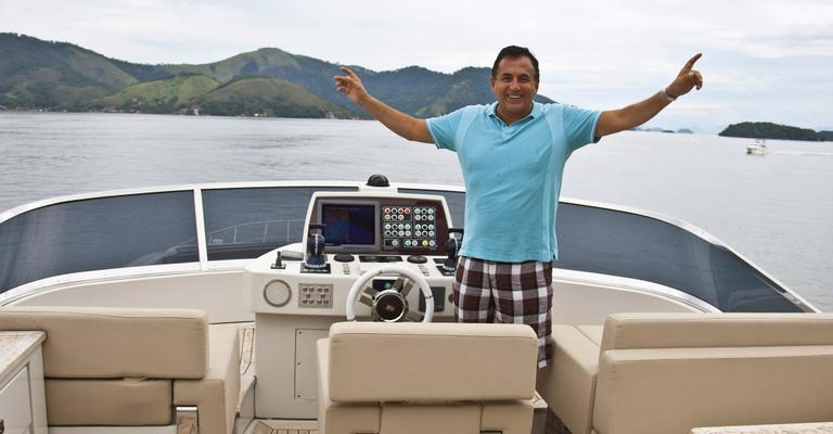 Ricardo Rique curte Angra dos Reis