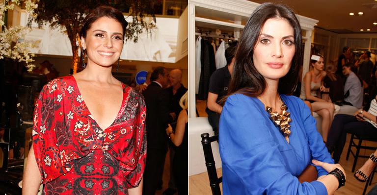 Giovanna Antonelli e Isabella Fiorentino brilham em lançamento de loja em SP