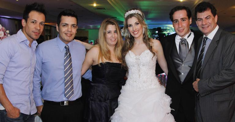 Michelle Giannella se casa com Bruno Vasconcellos em SP