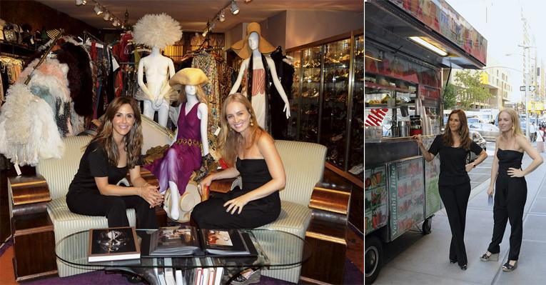 Angélica passeia com Guilhermina Guinle em Nova York