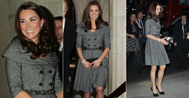 Kate Middleton vai ao 1º evento oficial sozinha em Londres