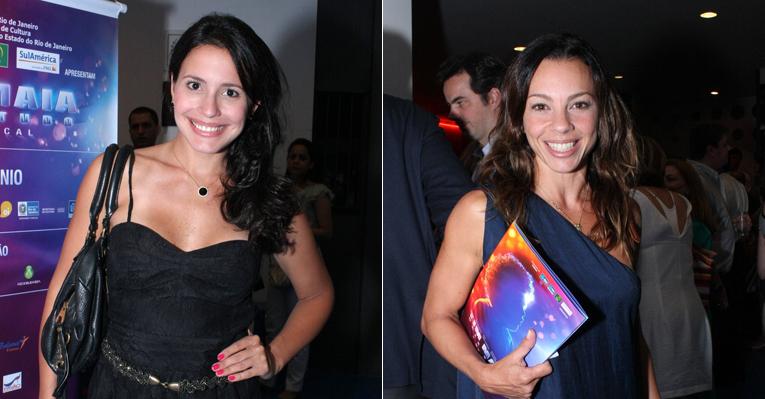 Juliana Knust e Carla Marins vão ao musical ‘Tim Maia – Vale Tudo’