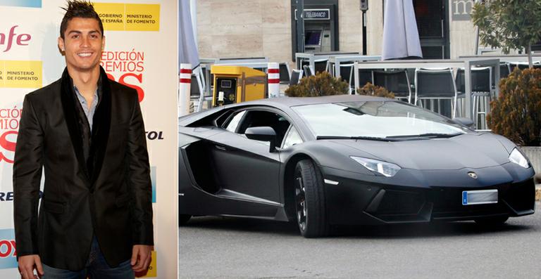 Cristiano Ronaldo e seu novo ‘brinquedo’: uma Lamborghini de 340 mil euros