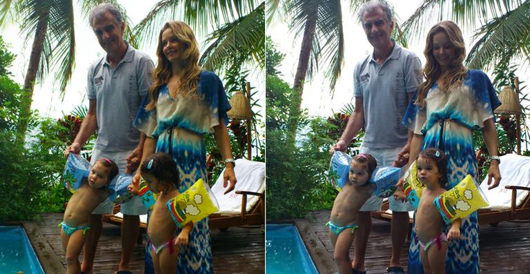 Mamãe coruja, Bianca Rinaldi se diz apreensiva com início dos estudos de suas gêmeas