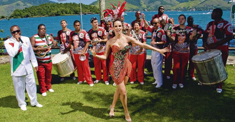 Grande Rio exalta sua rainha, Ana Furtado