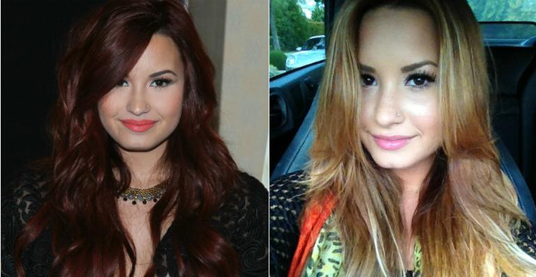 Demi Lovato muda o visual e fica loira