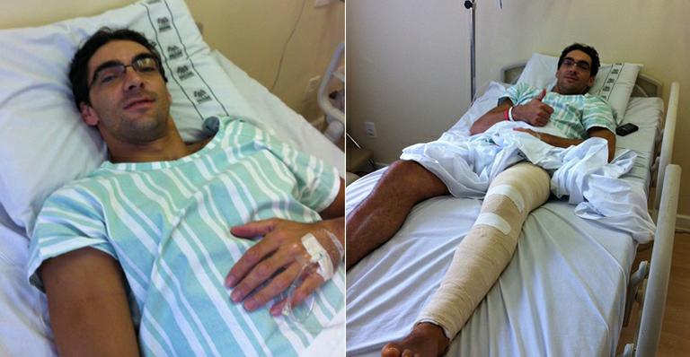 Jogador de vôlei, Giba passa por cirurgia na perna