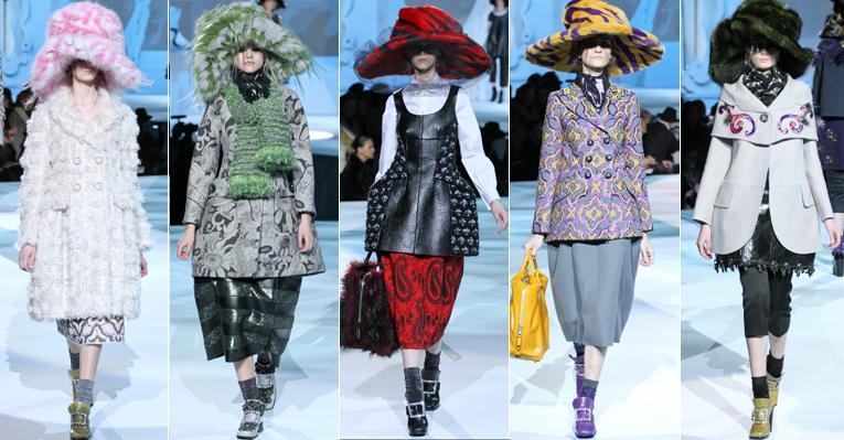 Marc Jacobs apresenta sua coleção Fall 2012