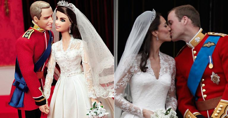 Kate Middleton e Príncipe William ganham versão Barbie e Ken