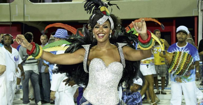 Sheron Menezzes: personalidade na avenida