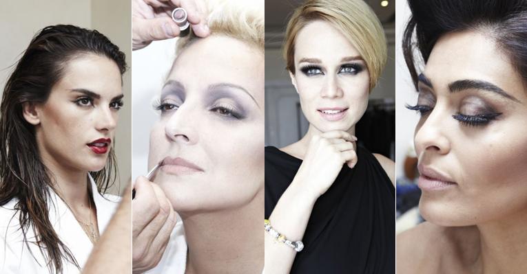 Alê Ambrosio, Mariana Ximenes e Juliana Paes em campanha luxuosa