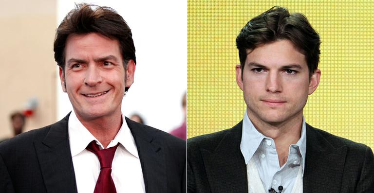 Charlie Sheen pede desculpas a Ashton Kutcher: ‘fui desrespeitoso’