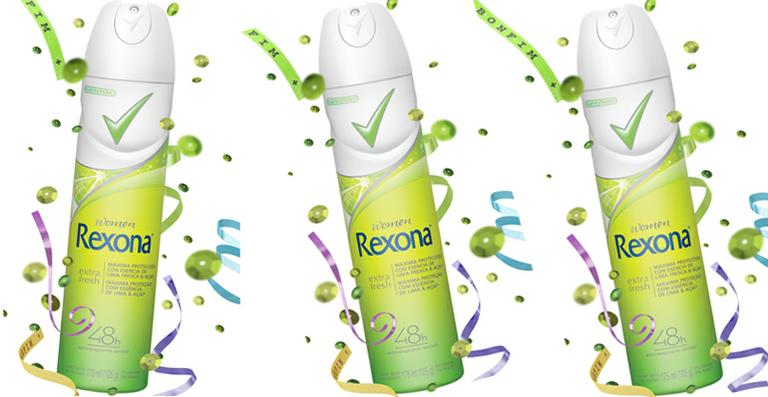 Rexona não te abandona nem no Carnaval