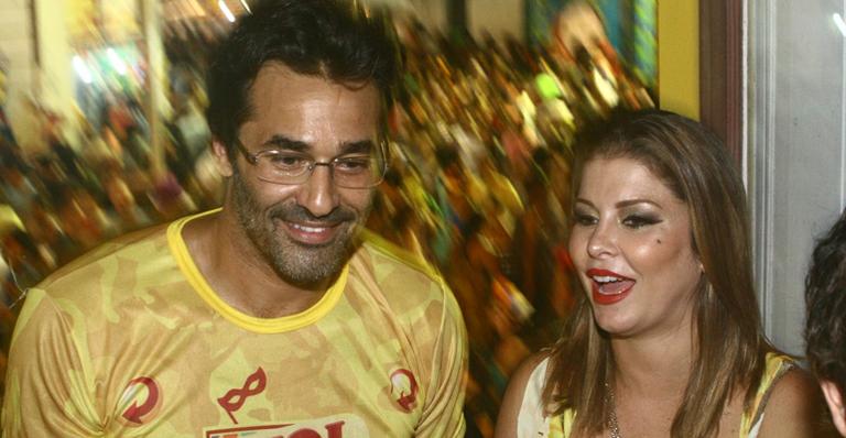 Bárbara Borges e Luciano Szafir curtem carnaval de Recife