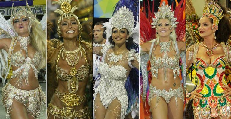 As musas do 1º dia do Grupo Especial do Rio de Janeiro