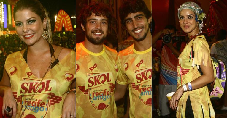 Famosos escolhem o Recife para brincar o carnaval