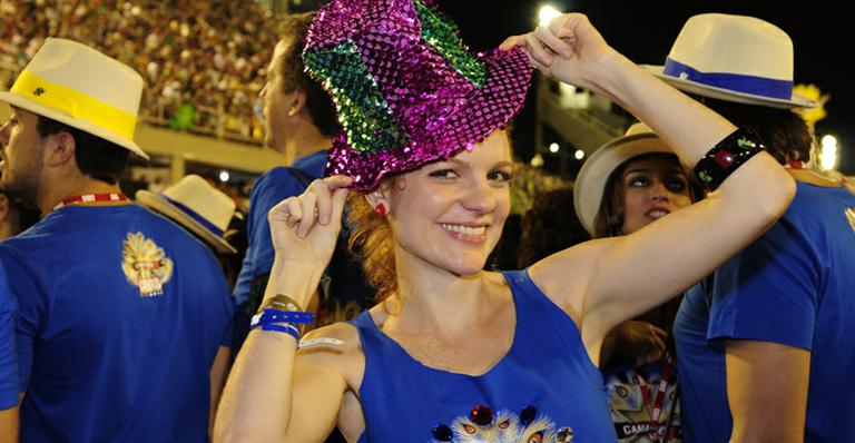 Maria Eduarda: Mangueira desde pequena