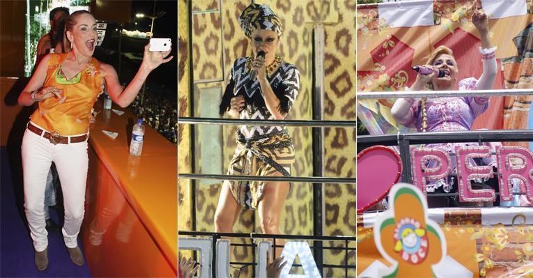 Estrela Sharon Stone se apaixona pela empolgante folia de Salvador