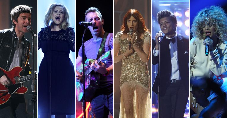 Confira quem passou pelo palco do Brit Awards agitando a premiação