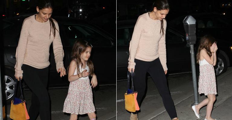Suri Cruise se irrita com paparazzo