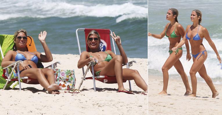 Gêmeas Bia e Branca Feres fazem o mesmo estilo