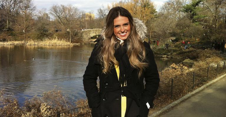 Giovanna Vilarinho faz tour em Nova York