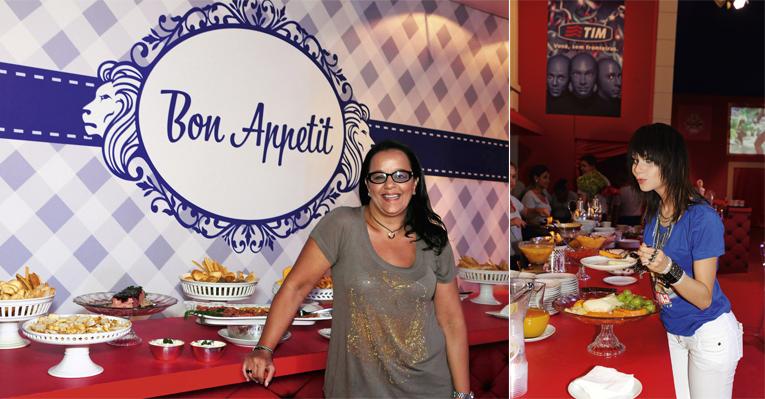 Monique Benoliel oferece menu francês no camarote CARAS