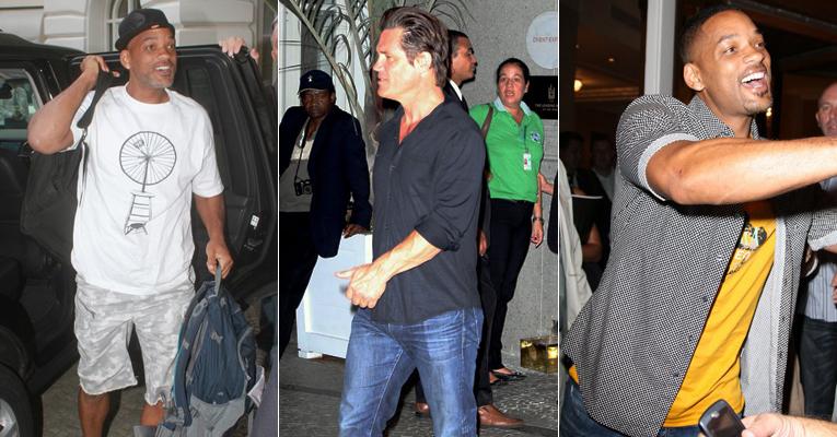Will Smith e Josh Brolin estão no Brasil para divulgar ‘Homens de Preto 3’