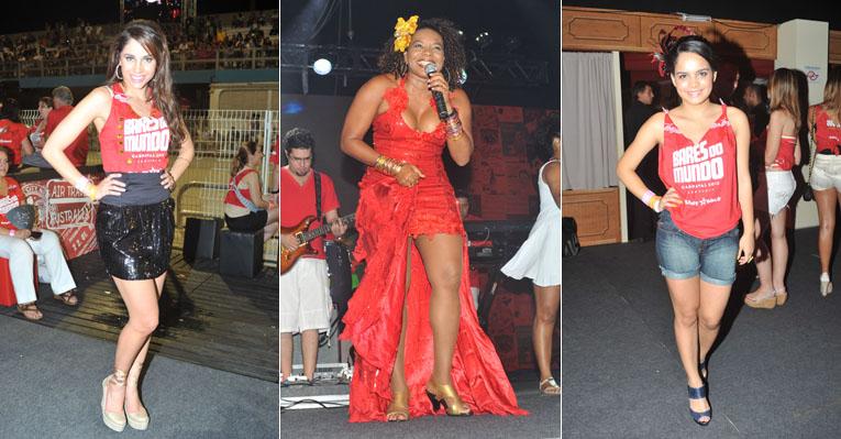 Famosos curtem a badalação do Desfile das Campeãs com show de Margareth Menezes