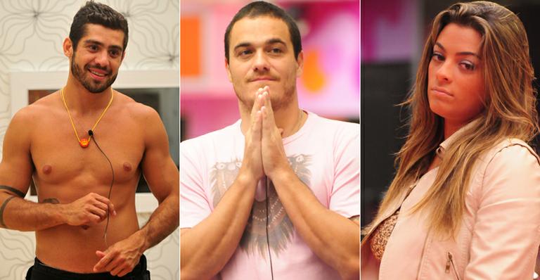 Após ganhar o Anjo da semana, Rafa discute com Monique e Yuri