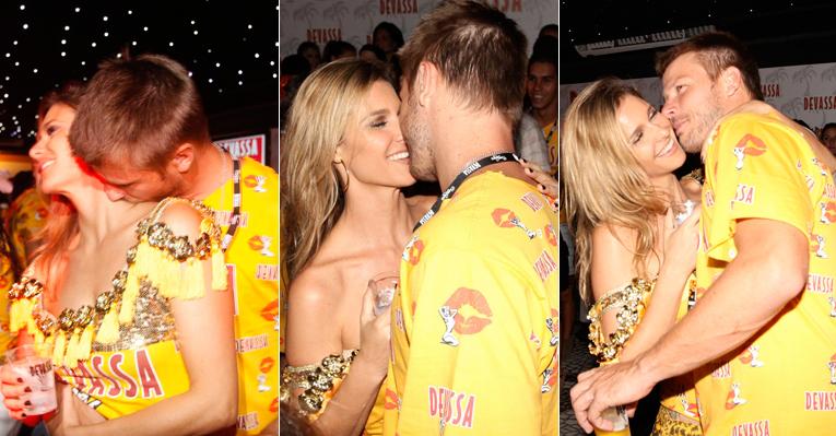 O amor está no ar para Rodrigo Hilbert e Fernanda Lima