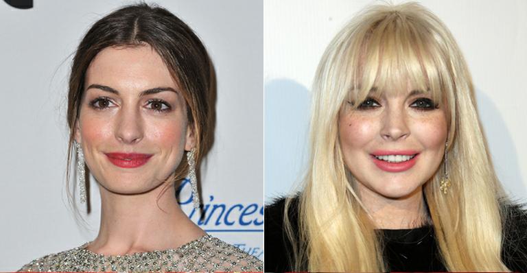 Anne Hathaway diz que já foi pior que Lindsay Lohan: ‘Eu e ela temos mais em comum do que se pensa’