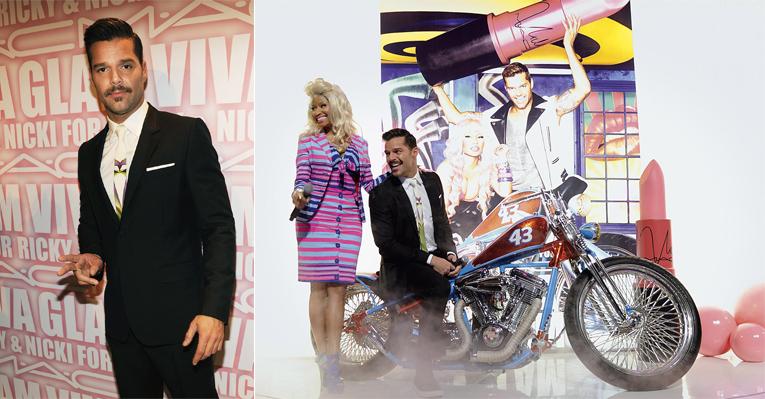 Ricky Martin e Nicki Minaj em campanha