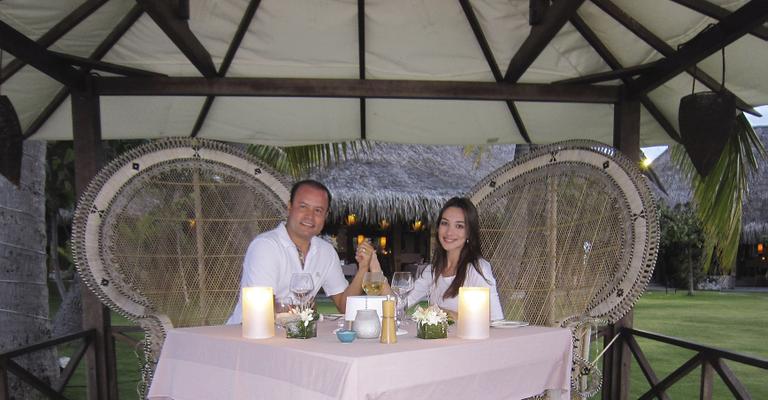 Férias de Vildomar Batista e sua Nathalia Barbosa
