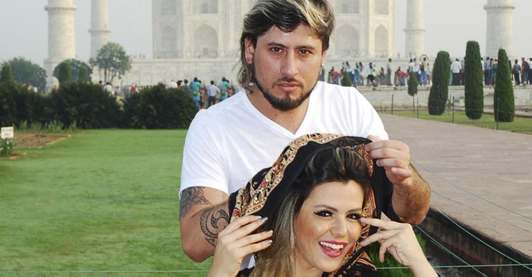 Michel Vidal e Tânia Oliveira na Índia