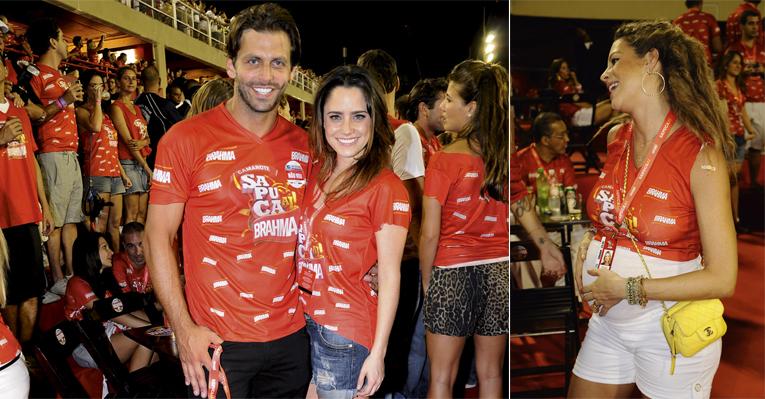 Henri Castelli e Fernanda Vasconcellos