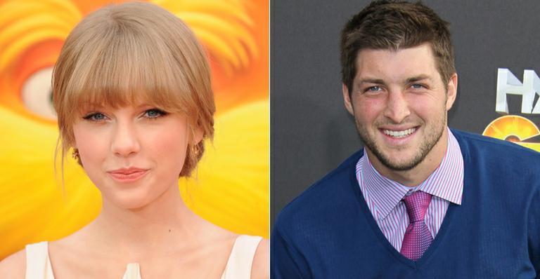 Taylor Swift e jogador de futebol americano Tim Tebow não estão namorando
