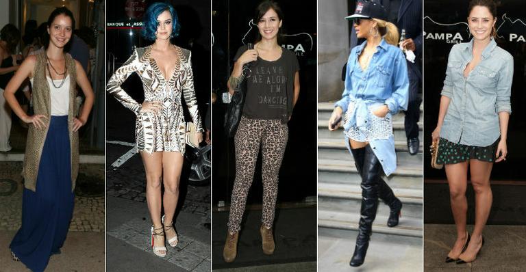 Looks despojados marcam a semana