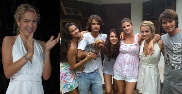 Lua Blanco comemora seus 25 anos ao lado de sua família