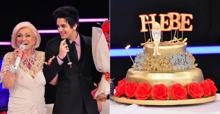 Hebe ganha festa de aniversário e fala de sua vida durante entrevista