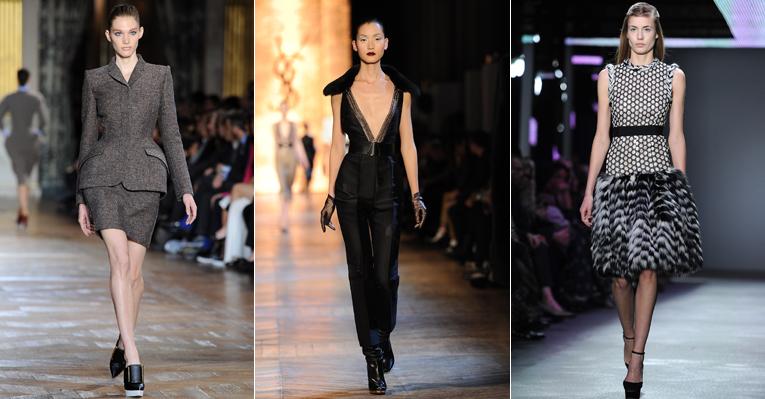 Paris Fashion Week: inverno com decotes e cores